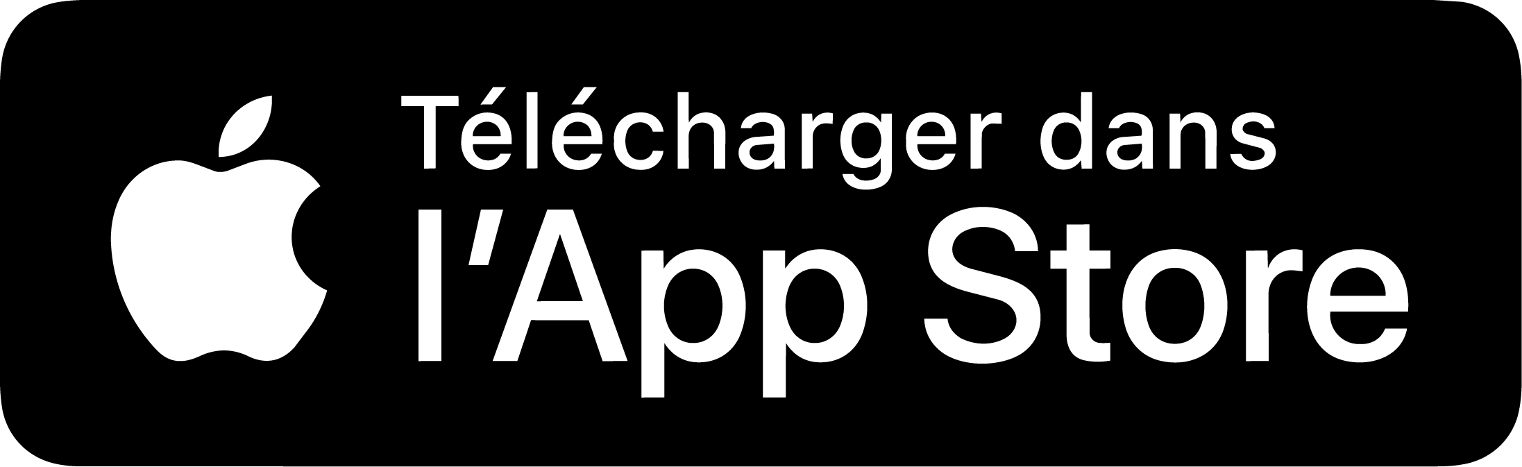 Disponible sur l'App Store